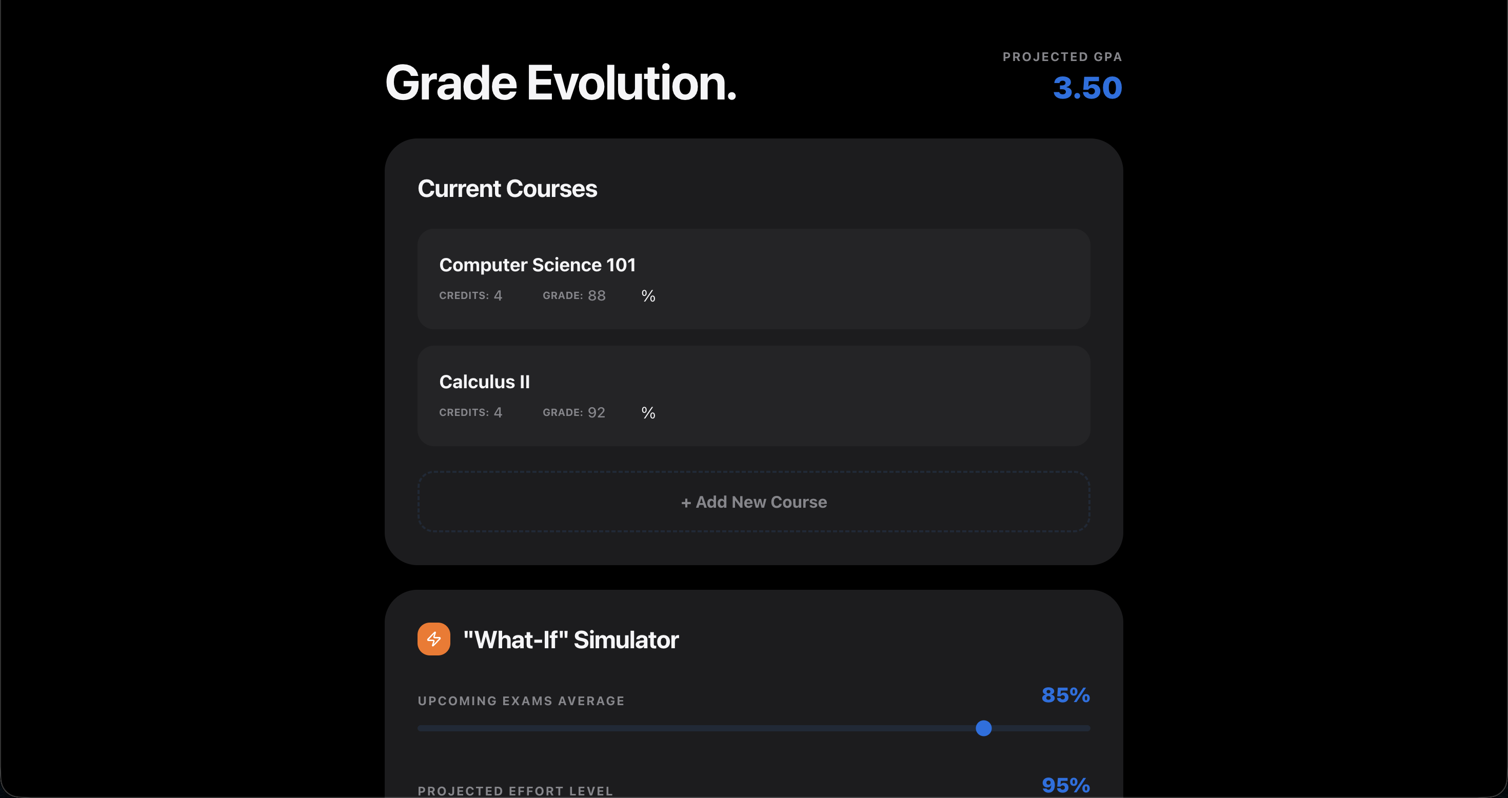 Grade Evolution Preview